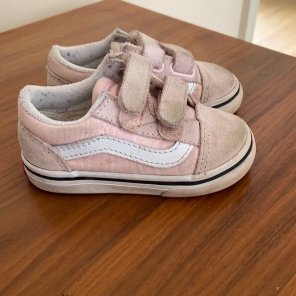pink vans size 5